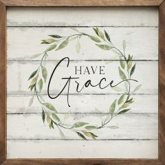 Have Grace Framed Farmhouse Sign