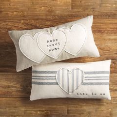 Heart Applique Pillow