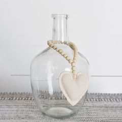 Heart Tassel Beaded Garland Chain