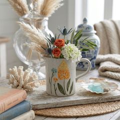 Heirloom Bloom Stoneware Creamer