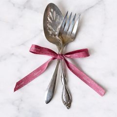 Heirloom Grace 2 Piece Dessert Serving Set