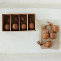 Heirloom Harvest Gourd Figurines Set of 4