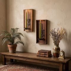Homestead Farmhouse Ladle Candle Sconce Set of 2