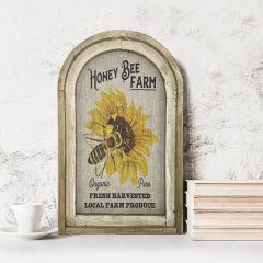 Honey Bee Arch Wall Art