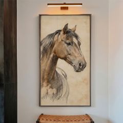 Horse Pencil Study Framed Wall Art