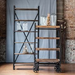 Industrial Farmhouse Multi Shelf Rack | SHIPS FREE