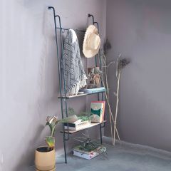 Industrial Farmhouse Wall Mount Shelf Rack