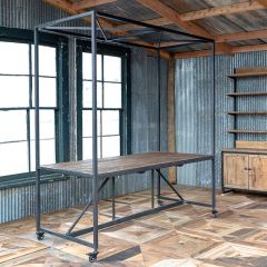 Industrial Farmhouse Work Table
