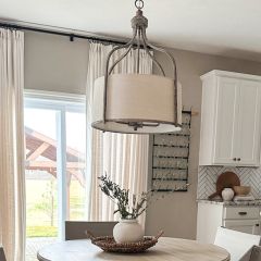 Industrial Glamor Pendant Light