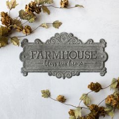 Inspirational Farmhouse Wall Plaque Sign