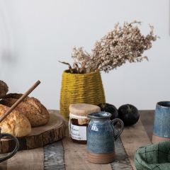 Jute Wrapped Glass Votive Holder