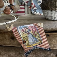 Lady Liberty Hanging Pennant Flag