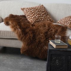 Lamb Fur Accent Rug