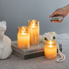 LED Candle Set with Remote