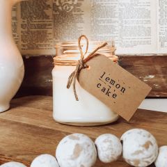 Lemon Cake Jar Candle