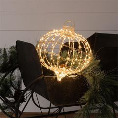 Lighted Foldable Finial Tail Ornament
