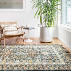 Loloi Elka Collection Collection Denim/Multi Area Rug