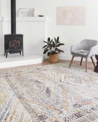 Loloi Dante Collection Ivory/Multi Area Rug