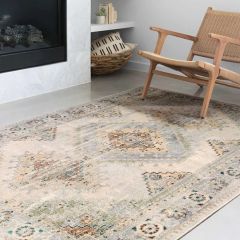 Loloi Isadora Oatmeal Silver Area Rug