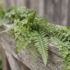 Lush Garden Soft Touch Faux Fern Garland