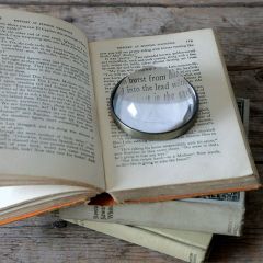 Magnifying Glass Paperweight