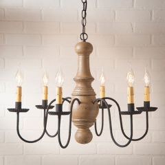 Maple Glen Wood Chandelier