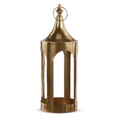 Metal Cylinder Lantern 21 inch