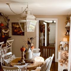 Metal Lantern Style Light