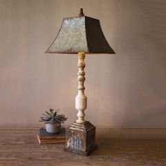 Metal Shade Buffet Lamp
