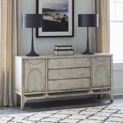 Mid Century Painted Pine Sideboard