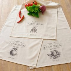 Mills Feed and Seed Tea Towel Set of 3
