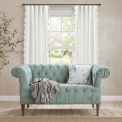 Mint Velvet Upholstered Roll Arm Sofa