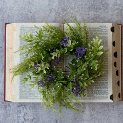 Mixed Foliage Candle Ring