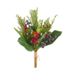 Mixed Fruit And Foliage Bush Set of 2