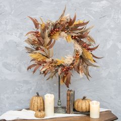 Mixed Harvest Wreath