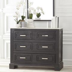 Modern 3 Drawer Chest With Marble Top