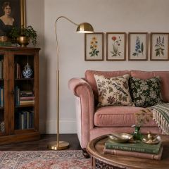 Modern Accents Gold Finish Bendable Floor Lamp