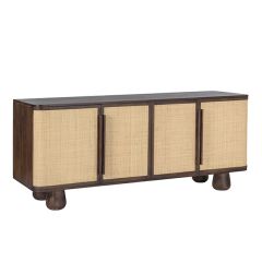 Modern Elegance Footed Buffet | SHIPS FREE