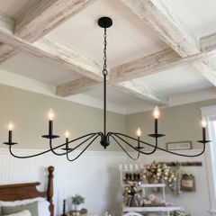 Modern Flair 6 Light Chandelier
