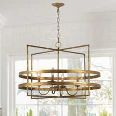 Modern Geometric Chandelier
