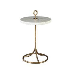 Modern Marble Round Side Table