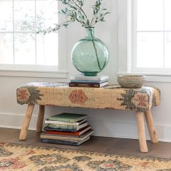 Modern Southwest Reclaimed Wood Bench