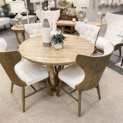 Modern Wingback Dining Chair Set of 6