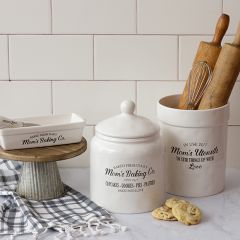 Moms Baking Co Lidded Cookie Jar