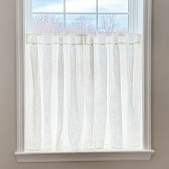 Morning Light Ruffled Tier Curtain Set of 2