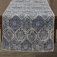 Mosaic Tiles Farmhouse Table Runner