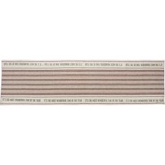 Most Wonderful Time Striped Table Runner