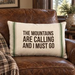 Mountains Are Calling Accent Pillow
