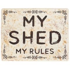 My Shed Metal Wall Sign