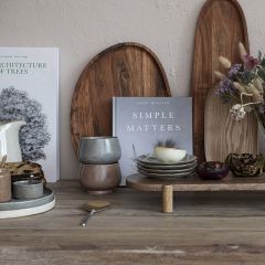 Natural Acacia Wood Serving Tray